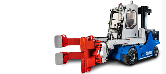 Carretilla elevadora para bobinas de papel y acero SEMAX
